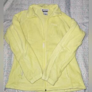 Columbia Bright Yellow Women's Fleece